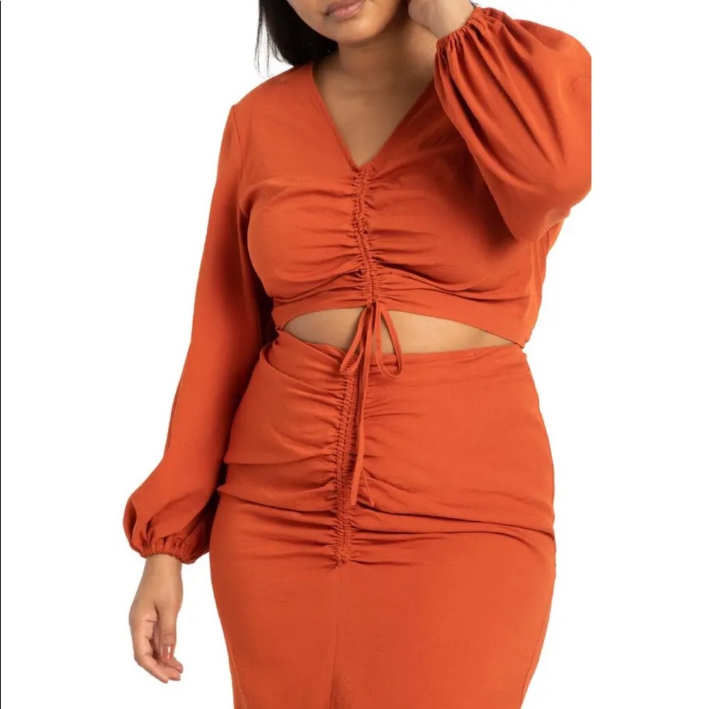 Skirt and blouse set